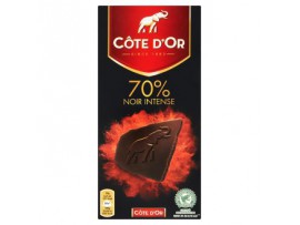 Côte d'Or 70% noir intense горький шоколад высокого качества 100 г 